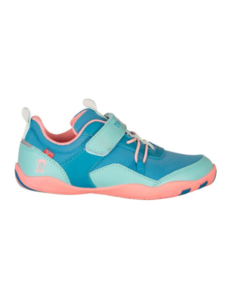 Buty trollkids skaland barefoot hiker niebieski portowy/mgła akwamarynowa/różowy piwonia