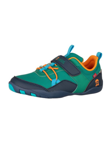 Buty trollkids skaland barefoot hiker zielony morski/niebieski madeirowski/zachód słońca na saharze