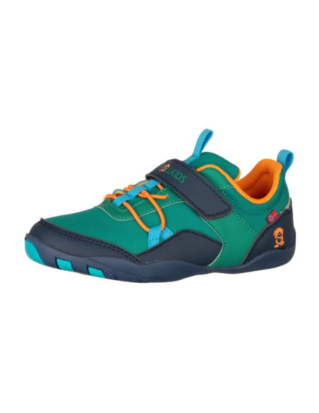 Buty trollkids skaland barefoot hiker zielony morski/niebieski madeirowski/zachód słońca na saharze
