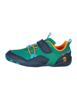 Buty trollkids skaland barefoot hiker zielony morski/niebieski madeirowski/zachód słońca na saharze 2