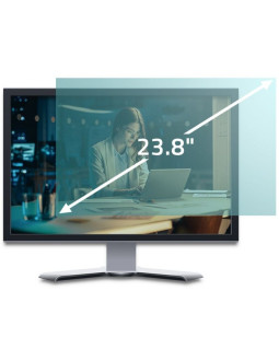 Qoltec filtr światła niebieskiego 23.8" | 16:9 | ochrona wzroku | anti glare | matowy | na monitor 2