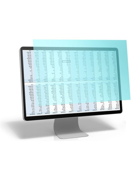 Qoltec filtr światła niebieskiego 23.8" | 16:9 | ochrona wzroku | anti glare | matowy | na monitor