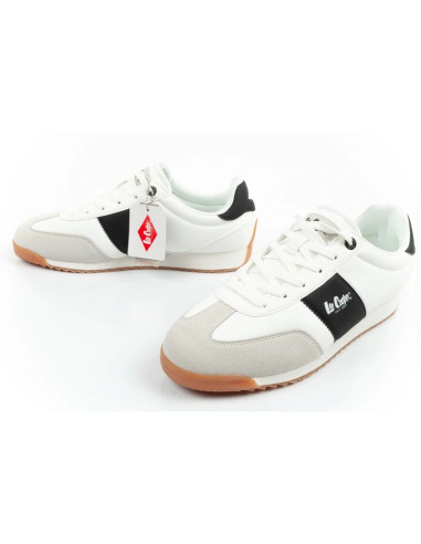 Lee cooper buty sportowe sneakersy męskie modne wygodne białe