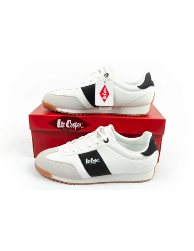 Lee cooper buty sportowe sneakersy męskie modne wygodne białe