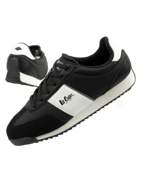 Lee cooper buty sportowe sneakersy męskie modne wygodne czarne