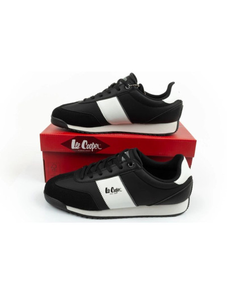 Lee cooper buty sportowe sneakersy męskie modne wygodne czarne