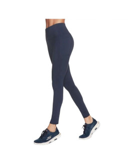 Skechers go walk high waisted legging w03lg30b-nvy granatowe l 2