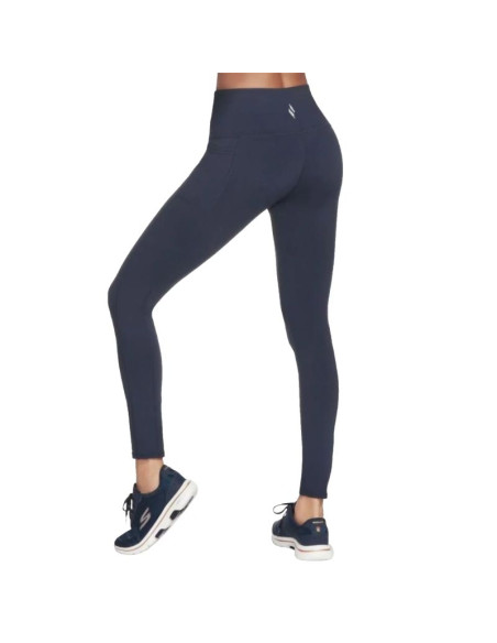 Skechers go walk high waisted legging w03lg30b-nvy granatowe l