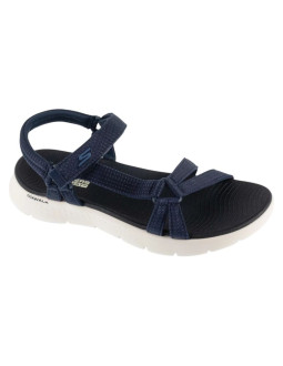 Skechers go walk flex sandal - sublime 141451-nvy granatowe 36