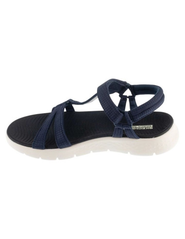 Skechers go walk flex sandal - sublime 141451-nvy granatowe 36