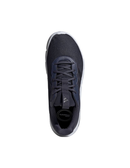 Buty męskie adidas cloudfoam flex laces granatowe hq4853