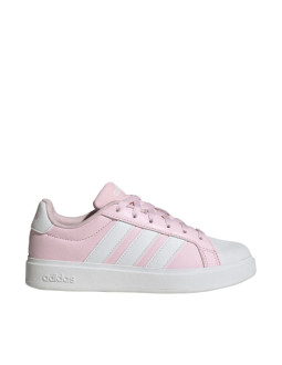 Buty dla dzieci adidas streettalk różowo-białe jq8609