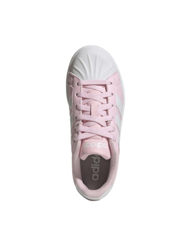Buty dla dzieci adidas streettalk różowo-białe jq8609