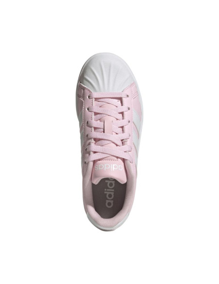 Buty dla dzieci adidas streettalk różowo-białe jq8609