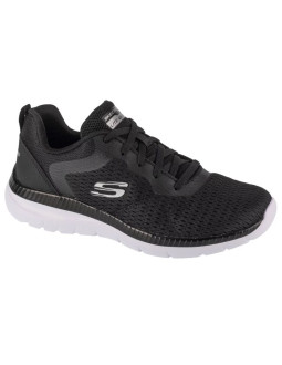 Skechers bountiful - quick path 12607-bkw czarne 36