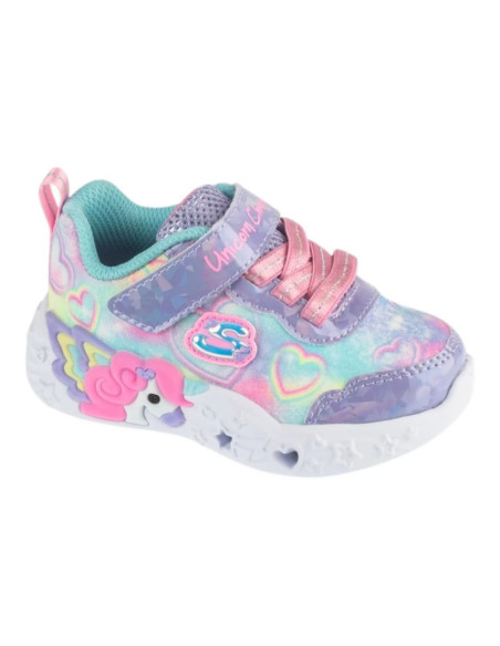 Skechers unicorn charmer - lil heart sparkles 303064n-lvmt fioletowe 21