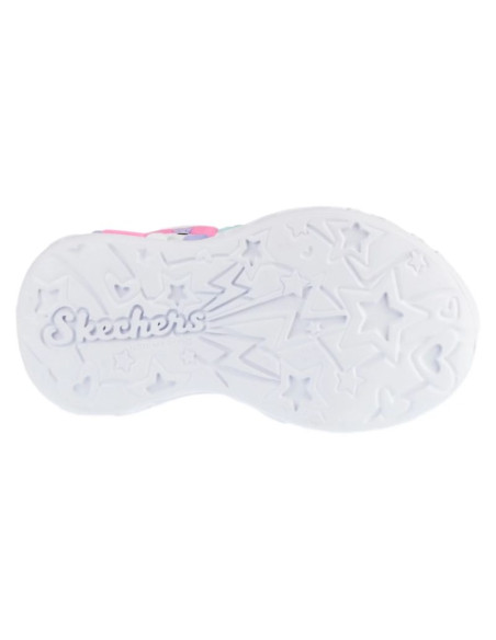 Skechers unicorn charmer - lil heart sparkles 303064n-lvmt fioletowe 21