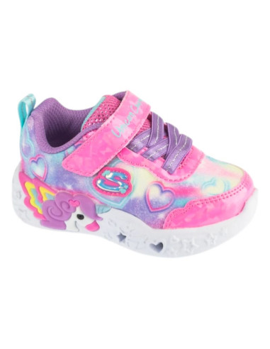 Skechers unicorn charmer - lil heart sparkles 303064n-pkmt różowe 21