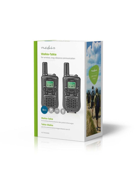 Nedis wltk0500bk krótkofalówka czarny