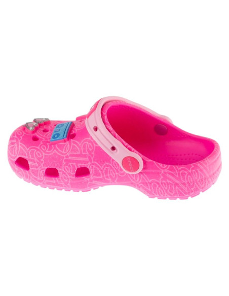 Crocs classic mattel pink barbie clog k 211406-90h różowe 28/29