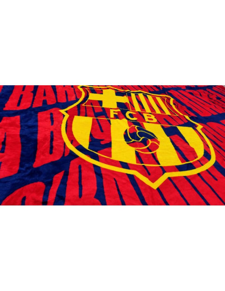 Fc barcelona koc 150x200cm jakość premium blanket 125401