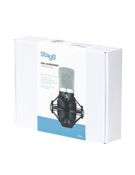 Stagg sum40 - mikrofon pojemnościowy usb