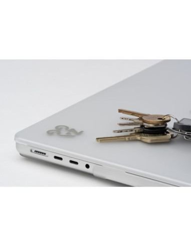 Zagg hardshell - obudowa ochronna do macbook pro 14" m1 / m2 / m3 / m4 (clear)