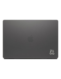 Zagg hardshell - obudowa ochronna do macbook air 13" m2 (2022) / m3 (2024) / m4 (2025) (smoke)