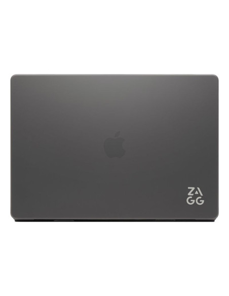 Zagg hardshell - obudowa ochronna do macbook air 13" m2 (2022) / m3 (2024) / m4 (2025) (smoke)