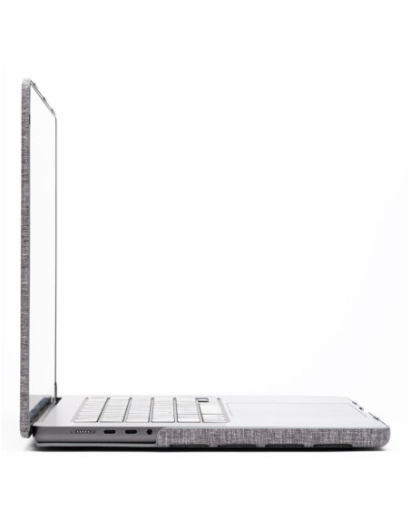 Zagg hardshell - obudowa ochronna do macbook air 13" m2 (2022) / m3 (2024) / m4 (2025) (smoke)