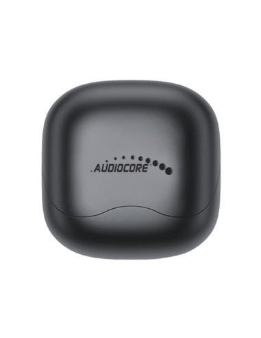 Audiocore słuchawki bezprzewodowe, hybrydowe anc, enc, 6 mikrofonów, etui ładujące, tuya ac591
