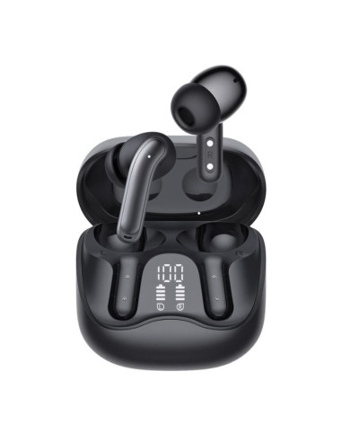 Audiocore słuchawki bezprzewodowe, hybrydowe anc, enc, 6 mikrofonów, etui ładujące, tuya ac591