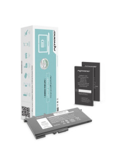 Bateria movano do notebooka dell latitude 3dddg, e5280, 5280, e5480, 5480, 5490, e5580, 5580 (11.4v) (3000 mah)