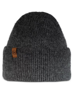 Buff marin knitted hat beanie 13232490110 szare one size