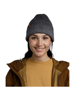 Buff marin knitted hat beanie 13232490110 szare one size 2