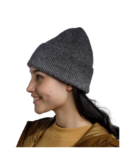 Buff marin knitted hat beanie 13232490110 szare one size