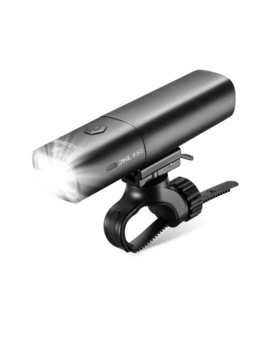 Lampka rowerowa rockbros rhl950 przednia 950 lm z wyjmowanym akumulatorem usb-c - czarna