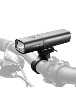Lampka rowerowa rockbros rhl950 przednia 950 lm z wyjmowanym akumulatorem usb-c - czarna 2