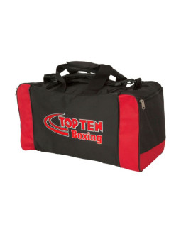 Torba sportowa top ten kickboxing 45 x 25 x 25 cm czarno-czerwona tor-tt 5a new