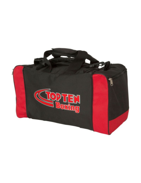 Torba sportowa top ten kickboxing 45 x 25 x 25 cm czarno-czerwona tor-tt 5a new