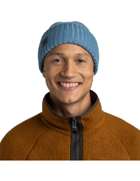 Buff knitted erviny beanie 13668176110 niebieskie one size