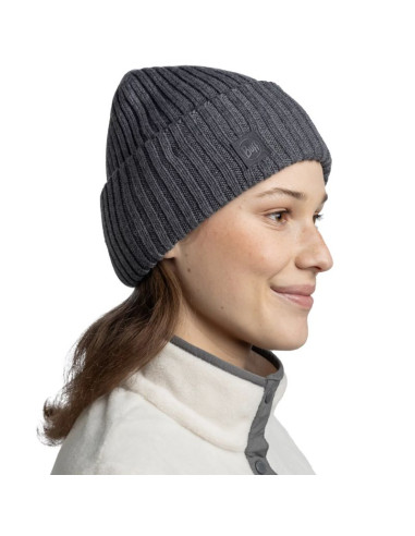 Buff knitted erviny beanie 13668193010 szare one size