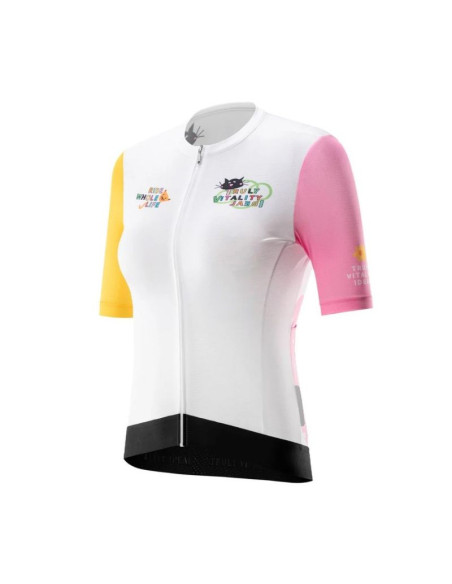 Rockbros damska koszulka rowerowa kolorowa xl
