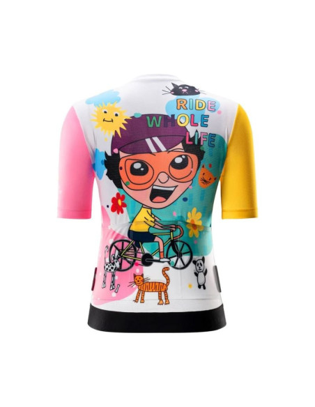 Rockbros damska koszulka rowerowa kolorowa xl