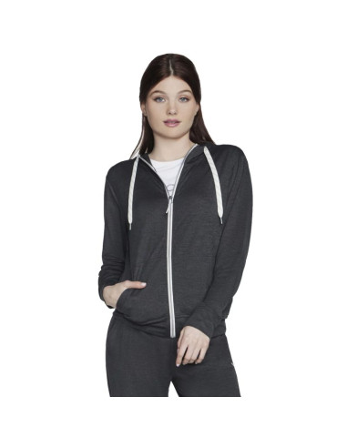 Skechers godri swift full zip hoodie ja69-bkcc szare xs
