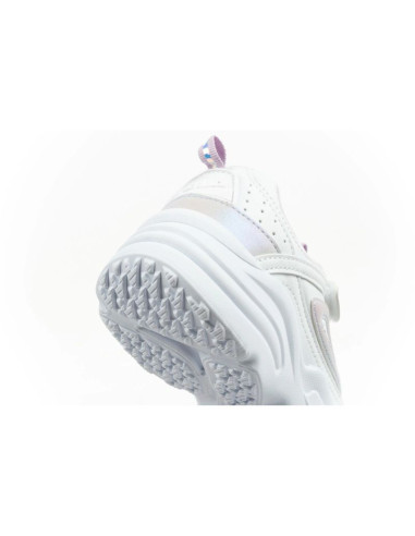 Fila skye v buty sportowe dziecięce dla dziewczynki na rzep białe