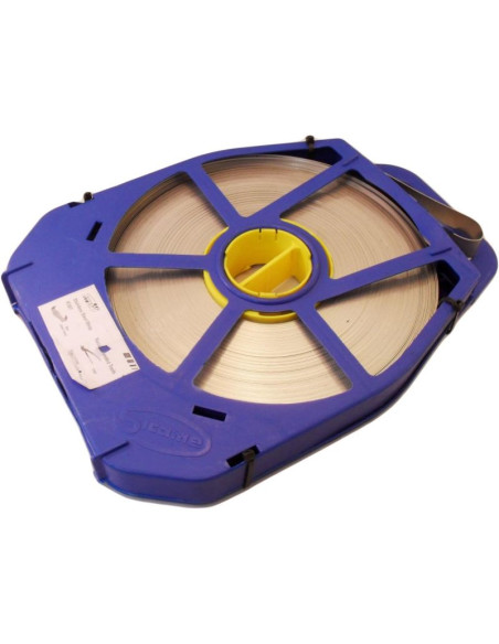 Extralink taśma ze stali nierdzewnej 0,7mm do mocowania na słupach energetycznych, 20mm x 0,7mm, 50m