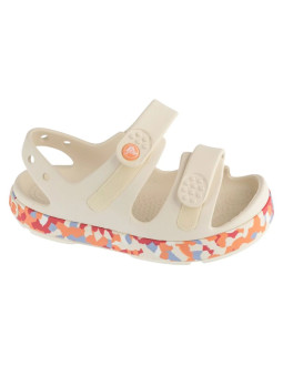 Crocs crocband cruiser glow confetti band sandal k 212527-2mk beżowe 28/29