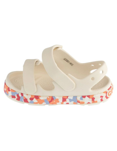 Crocs crocband cruiser glow confetti band sandal k 212527-2mk beżowe 28/29