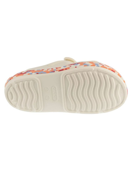 Crocs crocband cruiser glow confetti band sandal k 212527-2mk beżowe 28/29